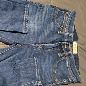 Madewell - high rise skinny jeans - 10 inch - size 26